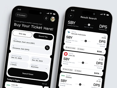 Tiego - Flight Booking App airplane app design app ui booking app flight app flight booking flight booking app flight search flight ticket mobile app mobile ui plane app plane booking schedule schedule app ticket ticket booking ui ui design uiux