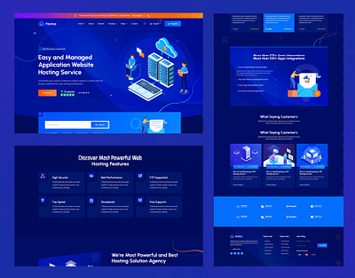 Web Hosting Provider & WHMCS HTML5 Template whmcs template