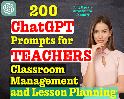200 Chatgpt prompts for teachers ai chatgpt chatgpt prompt gpt 2024 teacher