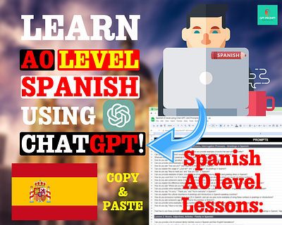 Learn A0 Level Spanish using Chat GPT ai chatgpt chatgpt prompt chatgpt prompts gpt 2024