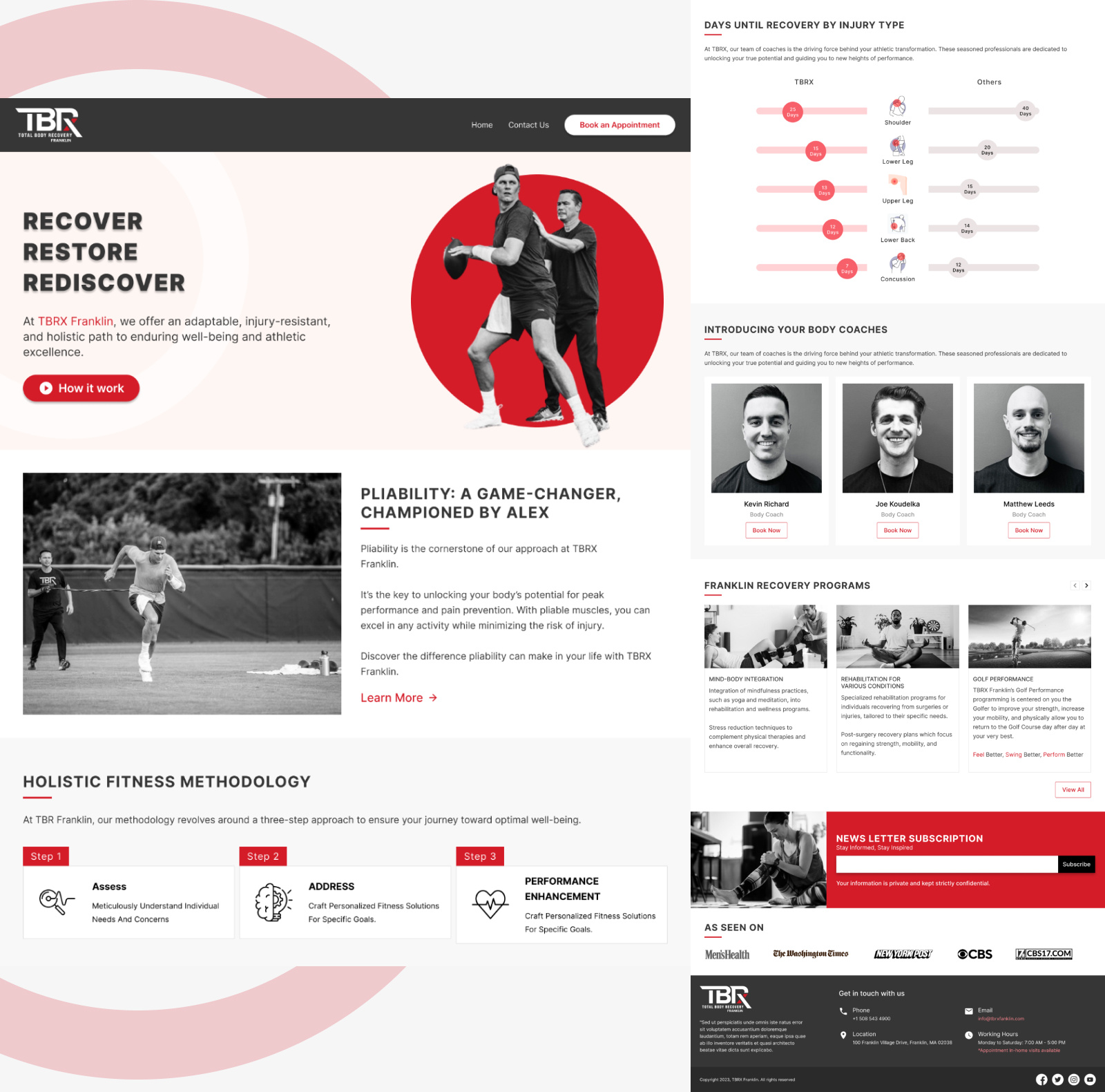 Landing Page landing ui web design