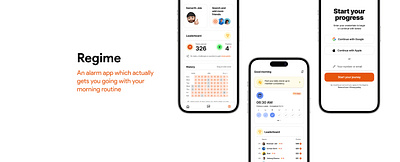 Regime - a motivational alarm clock