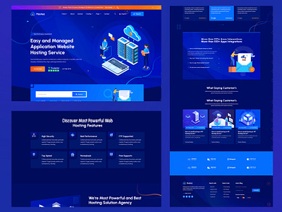 Web Hosting Provider & WHMCS Website branding business cloud hosting company design domain domain hosting dreamit graphic design hosting html illustration template theme ui vps website whmcs wordpress wordpress hosting