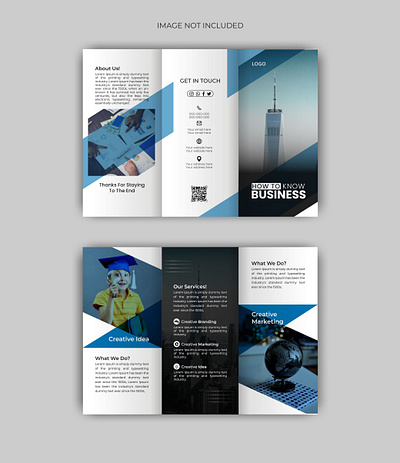 Trifold brochure design for advertisement. a4 advertisement brochure brochure design print trifold brochure trifold brochure design