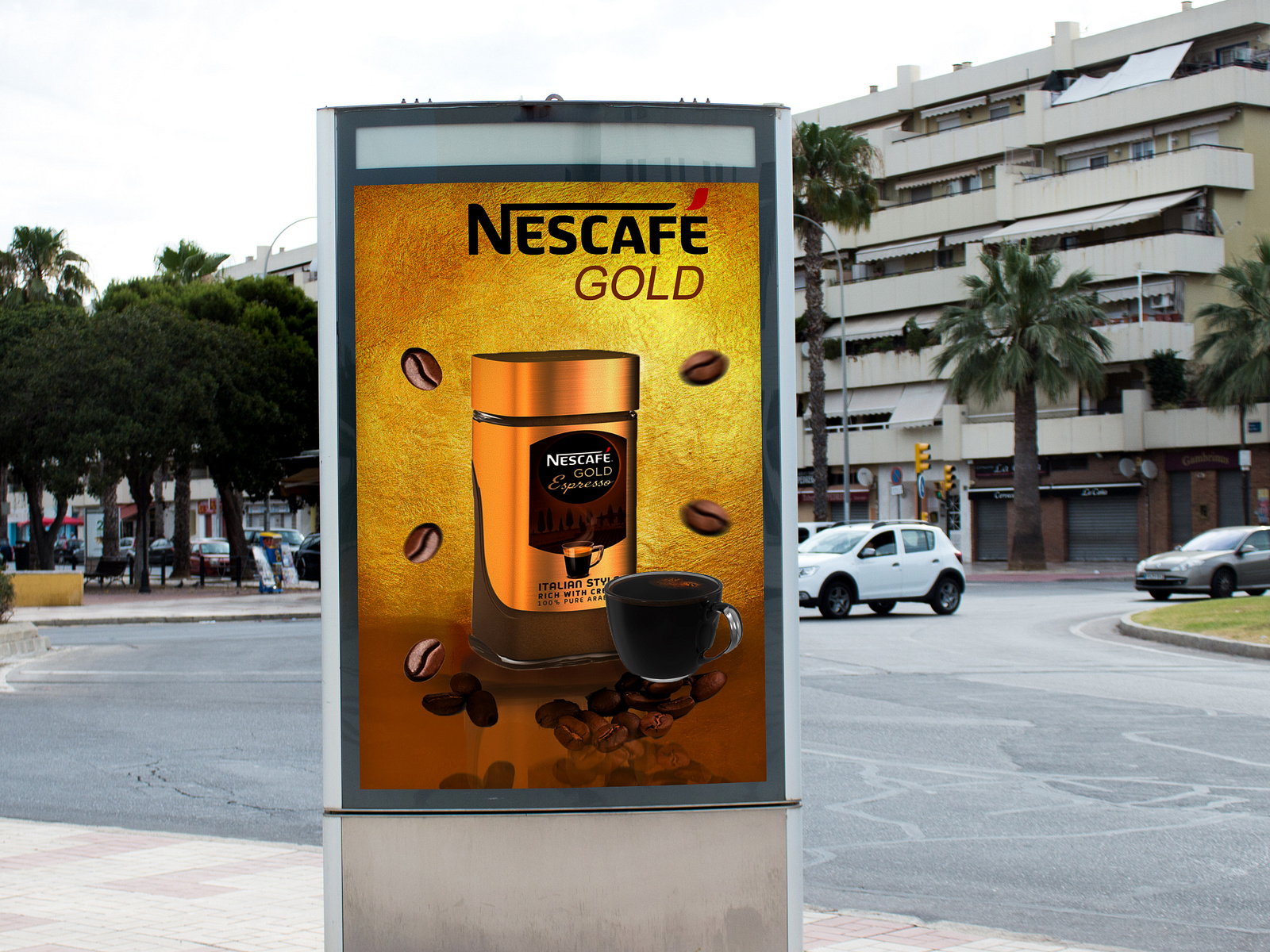 Nescafe gold by Mohamed Shahip Nafil on Dribbble