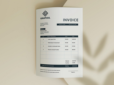 Invoice design bill invoice branding business invoice company invoice designer graphic design invoice invoice design