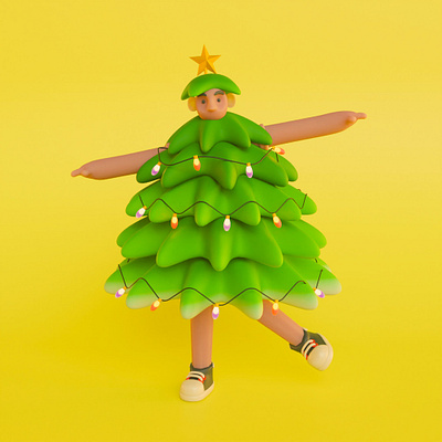 Merry Christmas 🎄 3d blender c4d cinema4d graphic design motion graphics