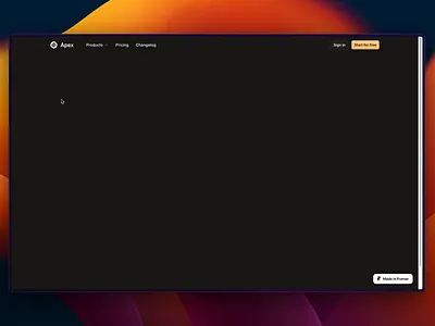 Full-width header navigation design design system full width header navigation product design web design