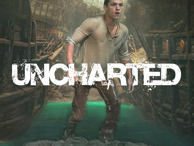 UNCHARTED MOVIE POSTER flim poster flim poster design game psoter graphic design movie poster movie posters movies poster uncharted game poster uncharted movie poster uncharted poster