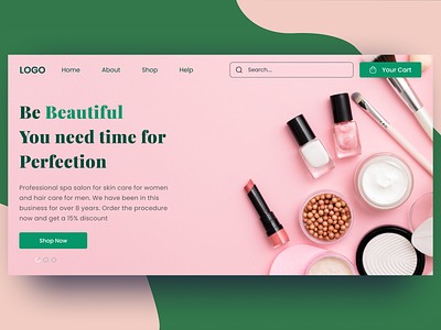 Cosmetics (Ecommerce) beauty and skincare beauty brands beauty landing page cosmetic products cosmetics ecommerce elegant design fashion retail fashion retailer figma interactive landing page luxury cosmetics makeup essentials makeup shop modern ecommerce online beauty store product showcase responsive web design trendy ui design uiux trends user interface inspiration