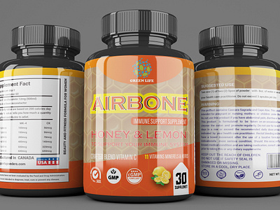 Supplement label design and product packaging Design booster design bottle design calcium dropper design flyer design food packaging free workout graphic design label design logo packaging design supplement workout