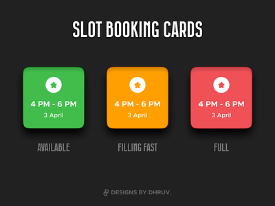 Slot Booking Cards black booking cards dark explore figma label layout mobile app movie booking slot ticket ticket booking ui ui cards ui design