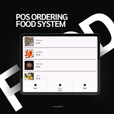 POS ORDERING SYSTEM branding ui