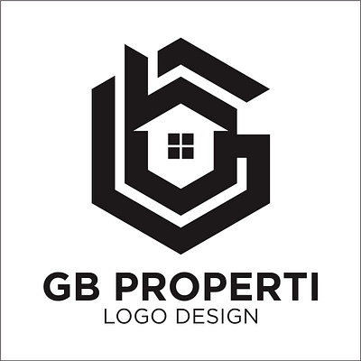 GB HOME, GB PROPERTI, GB LETTER LOGO DESIGN FOR SALE 3d branding coreldwar graphic design initiallogo letterlogo logo motion graphics ui vector