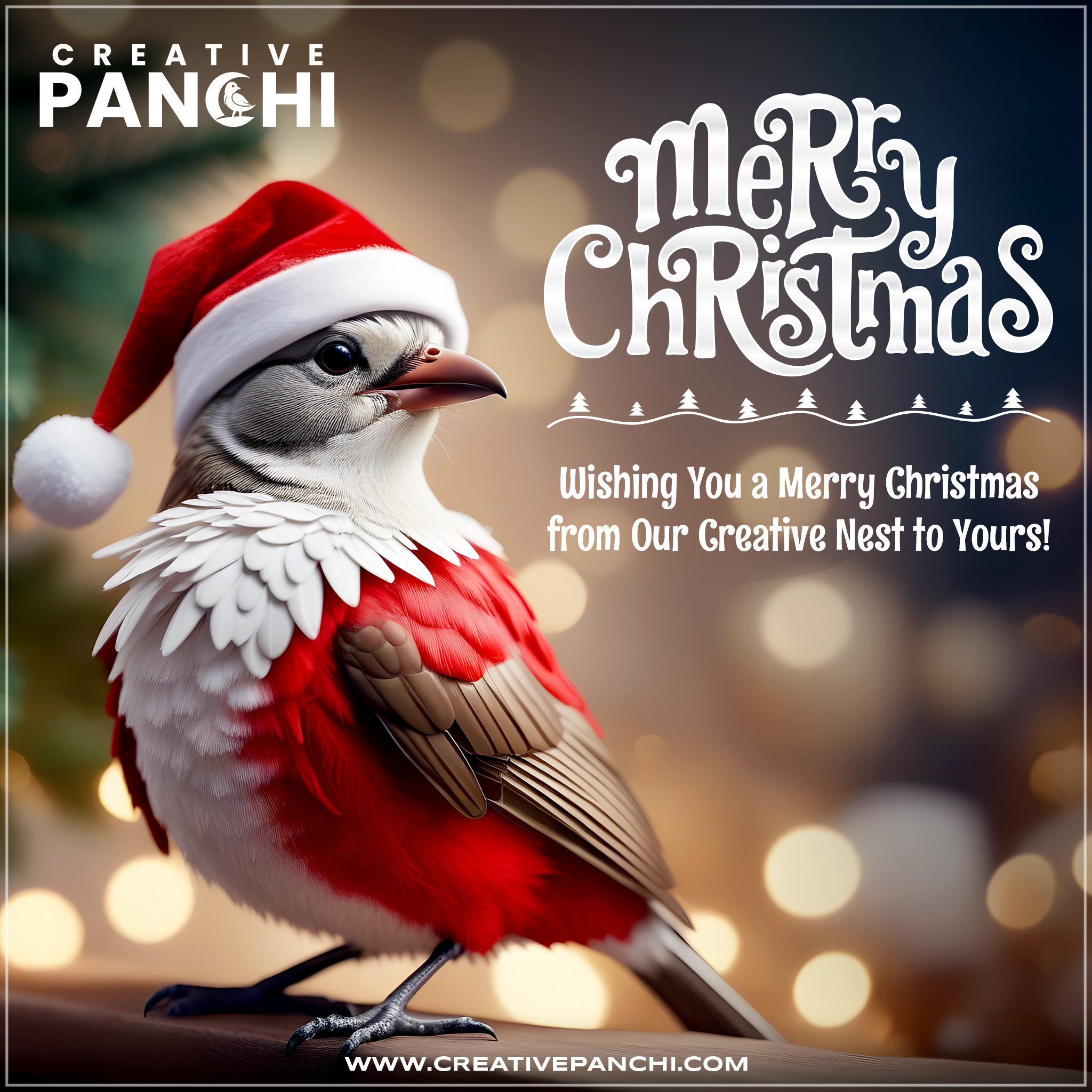 Merry Christmas | Creative Social Media Post | Creative Panchi 3d advertising agency advertisment branding christmas creative ad creative agency creative panchi creativepanchi design facebook ads graphic design illustration logo marketing merry christmas packaging design product design social media marketing social media post website design