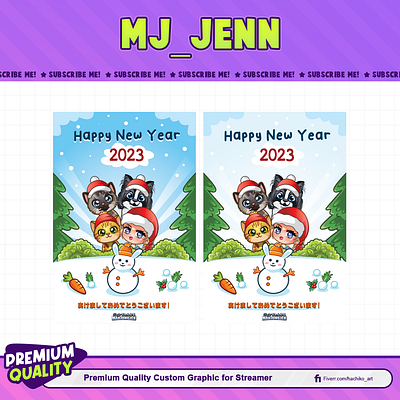 Post Card Happy New Year branding christmas graphic design holiday logo natal postcard snow spring winter