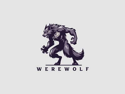 Werewolf Logo beast logo dribbble top logo fantasy halloween monster scary silhouette snarling top logos unique vampire werewolf werewolf logo wolf beast wolf logo wolf man wolf warrior wolfman wolve zombie
