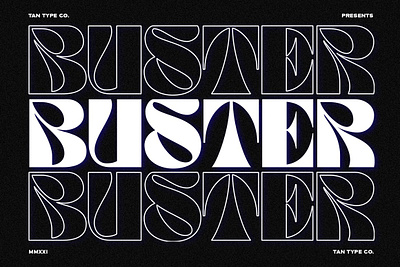 TAN - BUSTER bold bold font bold type bold typeface display type groovy font groovy retro font hipster hipster font hipster style quirky quirky alphabet quirky font quirky letters retro retro font retro type tan buster vintage vintage font