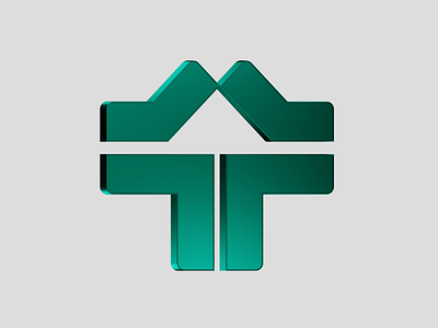 TruePeak©️ 3d Logomark 3d animation blender icon letter logo logomark mark peak spline t tletter