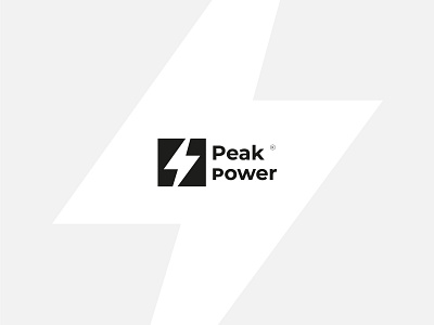 Peak Power Logo Design brand identity brand name branding brandmark logo graphic design logo logo design strong