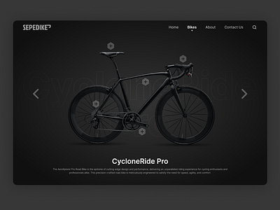 Bike Company Website Concept bike bike shop commerce concept design ecommerce rivaldi rivaldi ux ui ux design