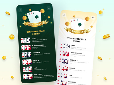 Game rules application branding cards clean festival game graphic design how it works illustration mobile steps visual design