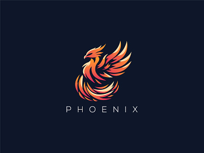 Phoenix Logo dribbble top logo fantasy fire animal fire bird fire phoenix freedom google illustration immortality luxurious majestic modern mythology new logo phoenix phoenix logo phoenix logos rebirth regal wisdom