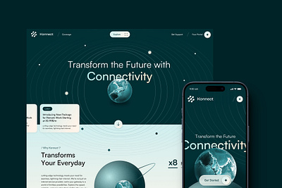 Konnect app design interfacedesign ui uiux ux webdesign
