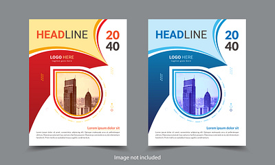 Corporate Business Book Cover Design background branding graphic design magazines vector