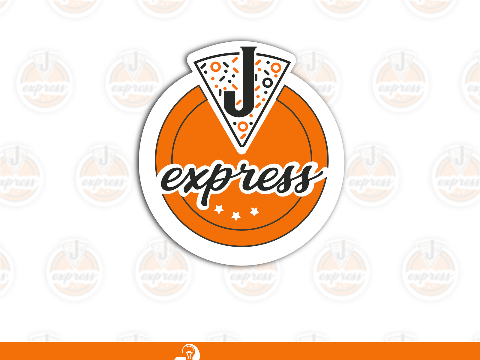Our latest sticker design "J. Express"! by innovatixhub on Dribbble