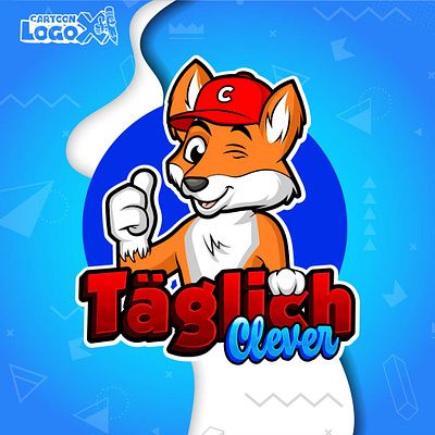 Fox Cartoon Logo, Cute Animal Mascot - cartoonlogox.com create a fox cartoon character cute fox cartoon logo fox animal head cartoon logo fox cartoon logo fox logo cartoons fox mascot cartoon logo fox mascot logo mascot logo design services