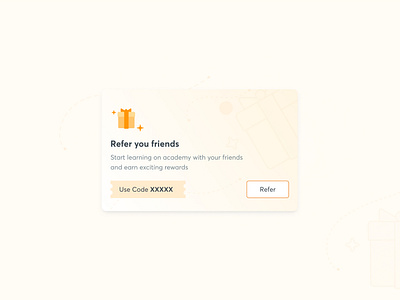 Refer UI Card card design dribbble ill illustration illustration art refer ui uiux vector