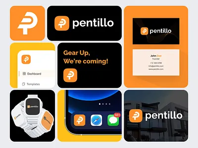Pentillo Logo Design & Brand Guidelines branding design graphic design logo modern