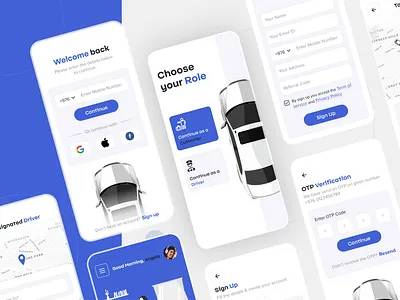 Ride Sharing App app design cab booking app mobile app design ride sharing app taxi app taxi app development taxi booking app uber like taxi app ui design uiux uiuxdesign