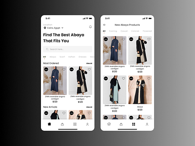 E-Commerce Home & Categories app application buy buying categories category clothes design e commerce home mobile page screen search shop shopping typography ui uiux ux