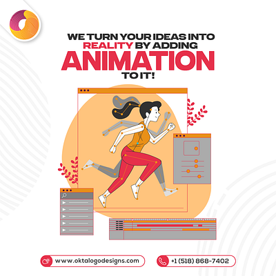 We Turn Your Ideas Into Reality By Adding Animation To It.