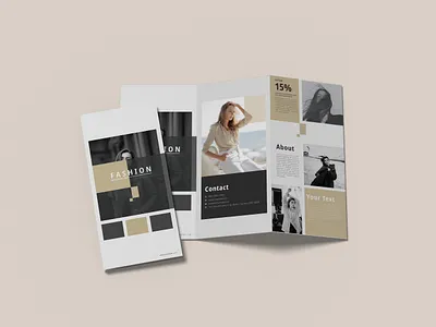 Fashion Brochure Design branding fashion brochure design graphic design logo