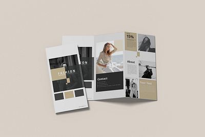 Fashion Brochure Design branding fashion brochure design graphic design logo