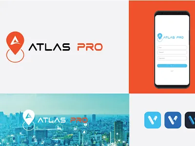 A icon logo design a logo branding design graphic design icon illustration location icon location logo location symbol logo logo design typography v logo vector