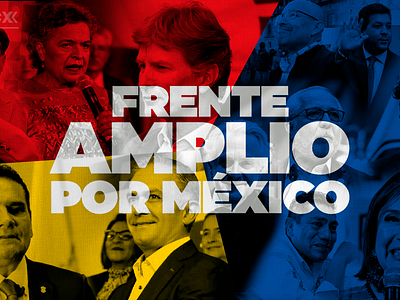 Frente Amplio por México article graphic design mexico newsletter politics