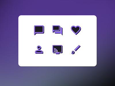 Icon set - 055 🛜#DailyUI app branding challenge dailyui design graphic design icons illustration logo motion graphics ui uidesign uxui