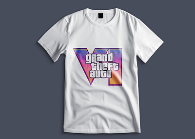 GTA 6 T-shirt Design adobe illustrator adobe photoshop clothing cloths fashion merchandise shirt t shirt t shirt design t shirts tshirt