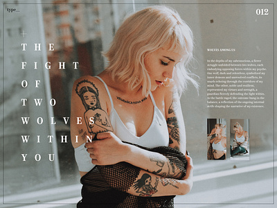 Type__ branding magazine minimalism poster