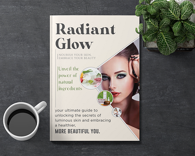 Radiant Glow Magazine Cover adobe illustrator book book cover cover design design graphic design illustration layout magazine cover magazine design magaziyne