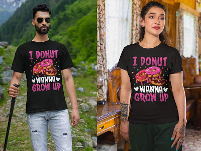 Donut T-Shirt Design,Typography T Shirt Design. branding t shirt design custom t shirt custom t shirt design donut t shirt donut t shirt design graphic design merch by amazon photoshop t shirt design t shirt design t shirt design ideas trendy t shirt trendy t shirt design typography t shirt typography t shirt design