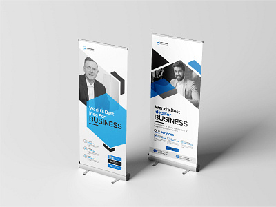 Roll Up Banner designs, themes, templates and downloadable graphic elements  on Dribbble