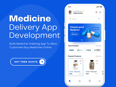 On Demand Medicine Delivery App best app developer devicebee devicebee healthcare app medical app medicine delivery app on demand app on demand pharmacy pharmacy app