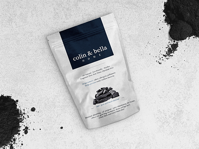 Colin & Bella - Packaging Design bag mockup graphic design minimalist packaging