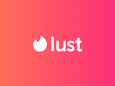 7ech Sins: Lust (1/7) 7ech brand branding logo lust mashup parody sevendeadlysins sin sins tinder