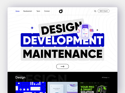 Design Agency Website Design agency landing page agency ui design agency web design design design agency design agency template graphic design landing page landing page design landing page ui ui ui design ui ux user experience user interface ux web design website design